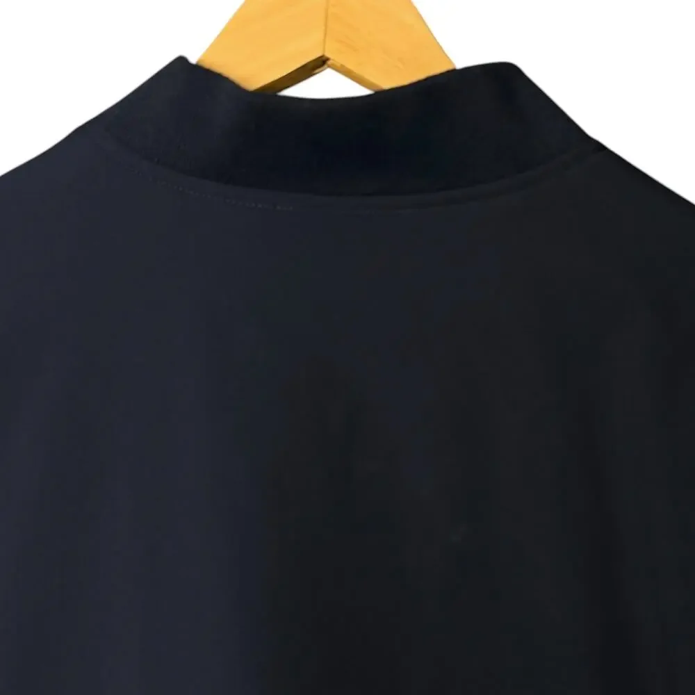 Banana Republic Bomber Jacket Men's XL Navy Blue Preppy Pocket Full Zip Up